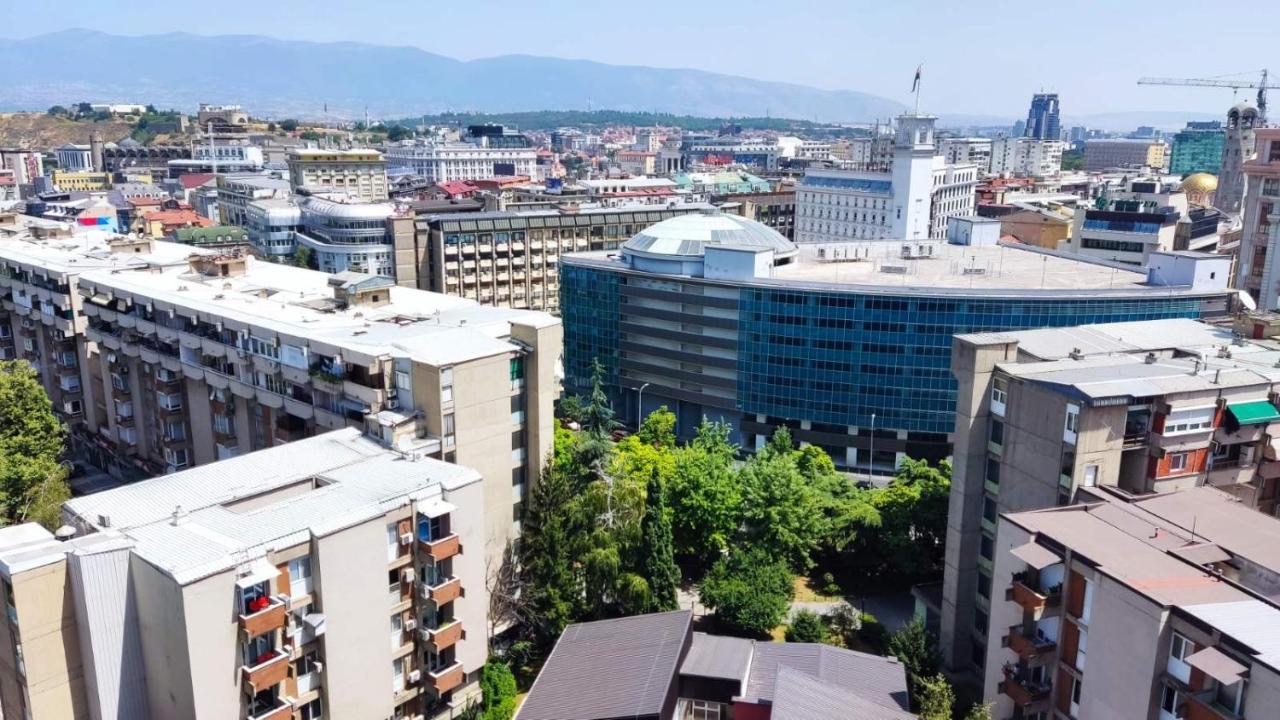 Sky View Luxury Center Skopje Apartments Exteriér fotografie